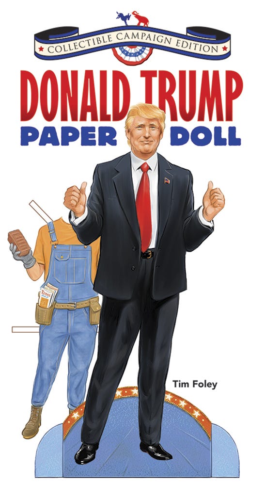 trump paper dolls
